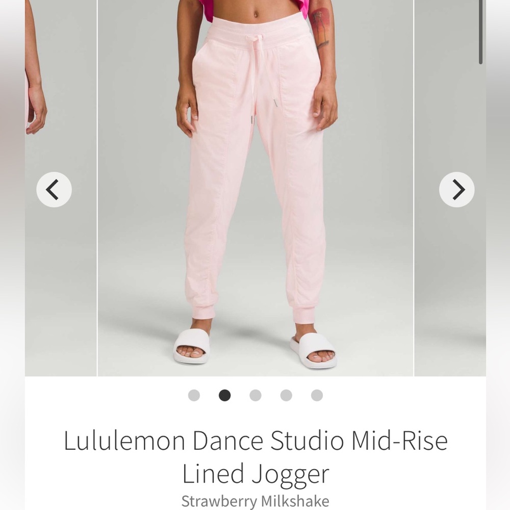 Lululemon Dance Studio Mid-Rise Lined Jogger - Picture 4 of 12
